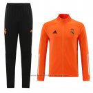 Jacket Tracksuit Real Madrid 2020-2021 Orange