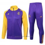 Jacket Tracksuit Real Madrid 2023-2024 Purpura
