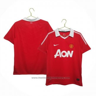 Manchester United Home Shirt Retro 10-11
