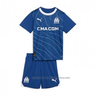 Olympique Marseille Away Shirt Kids 2023-2024