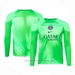 Paris Saint-germain Goalkeeper Shirt Long Sleeve 2022-2023 Green