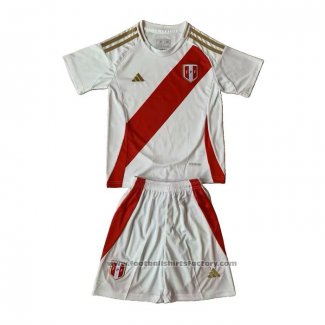 Peru Home Shirt Kids 2024