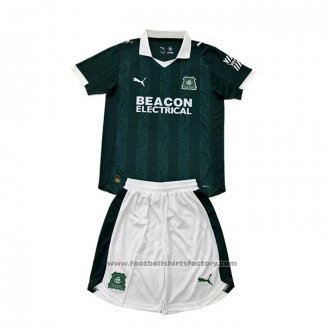 Plymouth Argyle Home Shirt Kids 2025-2026