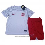 Poland Home Shirt Kids 2022