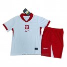 Poland Home Shirt Kids 2024