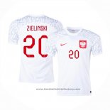 Poland Player Zielinski Home Shirt 2022