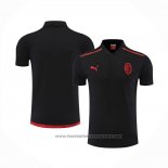 Polo AC Milan 2022-2023 Black