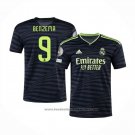 Real Madrid Player Benzema Third Shirt 2022-2023