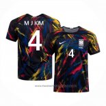 South Korea Player Kim Min-jae Away Shirt 2022