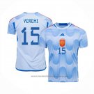 Spain Player Yeremi Away Shirt 2022