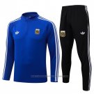 Sweatshirt Tracksuit Argentina Kids 2026-2027 Blue