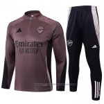 Sweatshirt Tracksuit Arsenal 2024-2025 Grey Purple