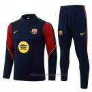 Sweatshirt Tracksuit Barcelona Kids 2026-2027 Blue Red