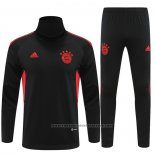 Sweatshirt Tracksuit Bayern Munich 2022 Black