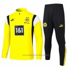 Sweatshirt Tracksuit Borussia Dortmund 2023-2024 Yellow