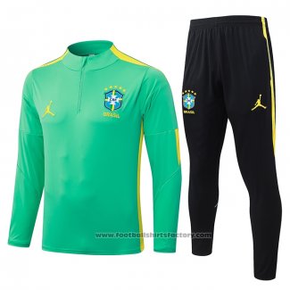 Sweatshirt Tracksuit Brazil 2026-2027 Green
