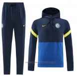 Sweatshirt Tracksuit Chelsea 2021-2022 Blue