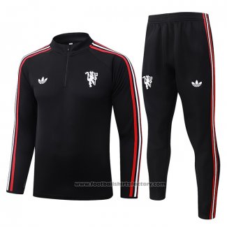 Sweatshirt Tracksuit Manchester United 2026-2027 Black