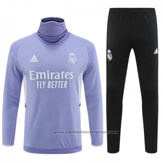 Sweatshirt Tracksuit Real Madrid 2022 Purpura