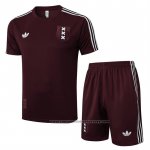 Tracksuit Ajax Short Sleeve 2025-2026 Red - Shorts