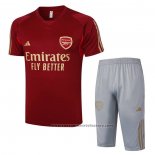 Tracksuit Arsenal Short Sleeve 2023-2024 Red - Shorts