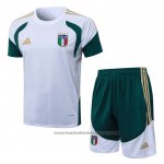 Tracksuit Italy Short Sleeve 2025-2026 Black - Shorts