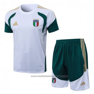 Tracksuit Italy Short Sleeve 2025-2026 Black - Shorts