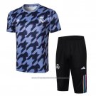 Tracksuit Real Madrid Short Sleeve 2024-2025 Black and Grey - Shorts