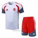 Tracksuit SC Internacional Short Sleeve 2026-2027 White - Shorts