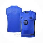 Training Shirt Barcelona Without Sleeves 2025-2026 Blue Purple