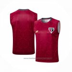 Training Shirt Sao Paulo Without Sleeves 2025-2026 Red