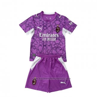 AC Milan Away Goalkeeper Shirt Kids 2026-2027