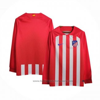 Atletico Madrid Home Shirt Long Sleeve 2023-2024