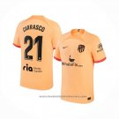 Atletico Madrid Player Carrasco Third Shirt 2022-2023