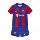Barcelona Home Shirt Kids 2023-2024
