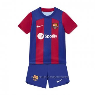 Barcelona Home Shirt Kids 2023-2024