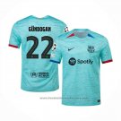 Barcelona Player Gundogan Third Shirt 2023-2024