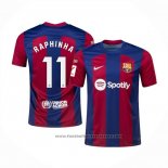 Barcelona Player Raphinha Home Shirt 2023-2024