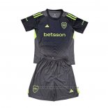 Boca Juniors Goalkeeper Shirt Kids 2025 Black