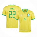 Brazil Player Bremer Home Shirt 2022