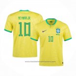 Brazil Player Neymar Jr. Home Shirt 2022