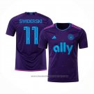 Charlotte FC Player Swiderski Away Shirt 2023-2024