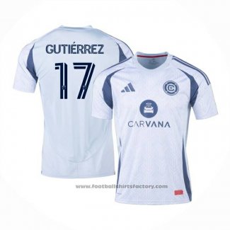 Chicago Fire Player Brian Gutierrez Away Shirt 2025