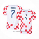 Croatia Player Majer Home Shirt 2022