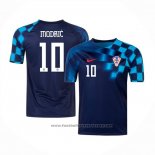 Croatia Player Modric Away Shirt 2022