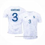 France Player Kimpembe Away Shirt 2022