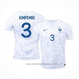 France Player Kimpembe Away Shirt 2022