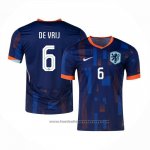 Holland Player de Vrij Away Shirt 2024-2025