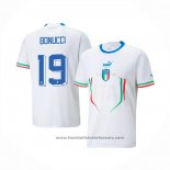 Italy Player Bonucci Away Shirt 2022
