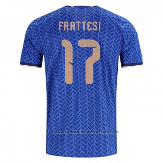 Italy Player Davide Frattesi Home Shirt 2026
